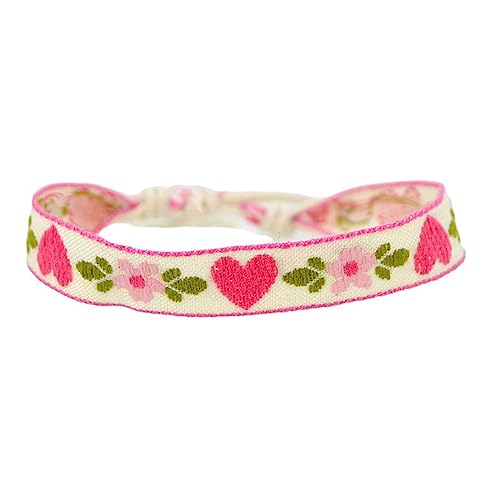 Erdbeerblume Gesticktes Armband Böhmen Stil Von Weave Seil Freund Freunden Armbänder Handgefertigtes Zauberbänder Schmuck Gestickeltes Erdbeerarmband Süßes Schmuck Sommerzubehör Verstellbares von ANMITI