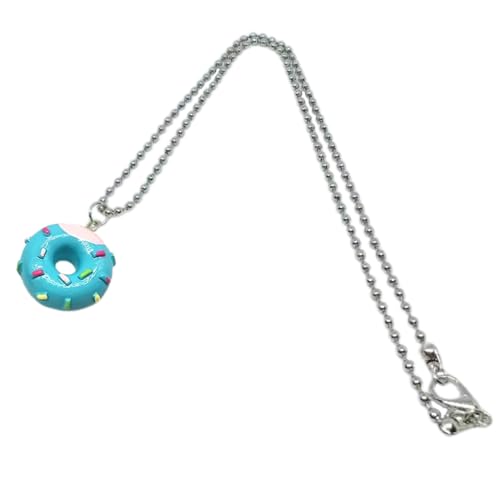 Fashion Acryl Anhänger Halskette Halshalskette Lustige Schlüsselbeutel Metallperlen Schmuck Acryl von ANMITI