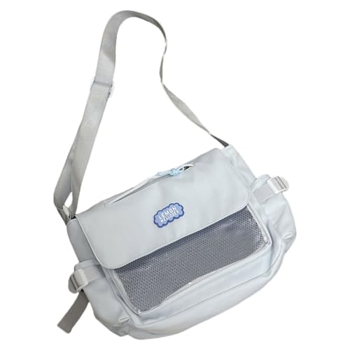 Frauen Umhängetasche Schülerschule Japanische Stile Messenger Itabag Casual Crossbody Für Den Alltag Itabag Für Die Stecknadel Klarer Schulter Japanischer Stil Crossbody von ANMITI