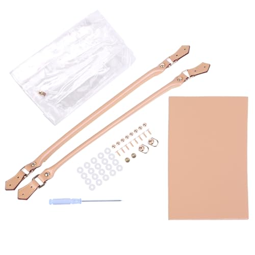 Geldbeutel Taschen Kit Clear PVC Bastelwerkzeugset Handgefertigtes Handtaschen Messenger Geschenktüten Accessoires Für Frauen Girls Bag Make Making Kit Für Mädchen von ANMITI