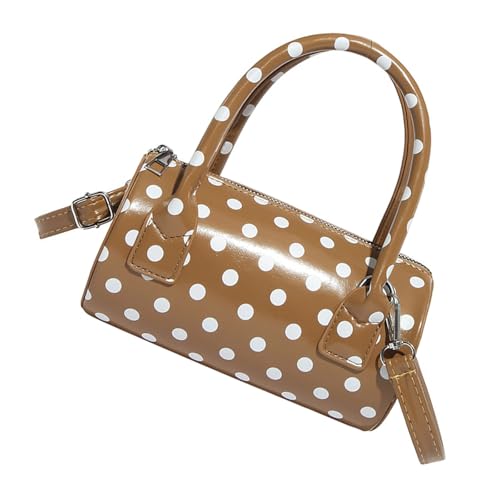 Modische Punktdrucken Top Tasche Komfortable Wear Styles Schulter Crossbody Bag Pu Handtasche Für Arbeit Reiseveranstaltung Mode Punkt Geldbörse von ANMITI