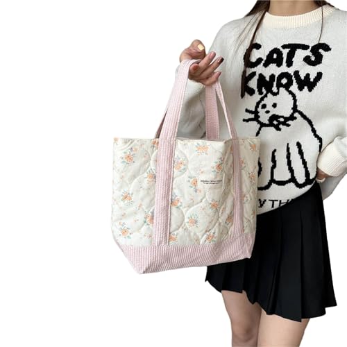 Modische Umhängetasche Baumwollhandtasche Große Kapazität Unterarmtasche Perfekt Für Jeden Anlass Frauen Handtaschen Modische Umhängetasche Baumwollhandtasche Große Kapazität Unterarmtasche Perfekt Für Jeden Anlass Frauen Handtaschen von ANMITI
