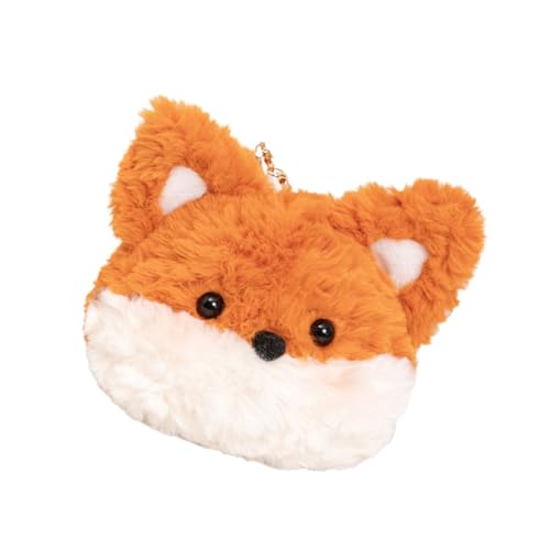 Plüschfüchse Umhängetasche Schöne Animal Crossbody Coin Geldbeutel Cartoon Rucksack Weiche Boten Für Reisefüchse Schulter Plüsch Rucksack Cartoon Messenger von ANMITI