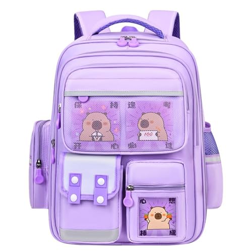 Praktischer Animal Rucksack Für Kinder Schöne Und Atmungsaktive Schultasche Mit Großem Stauraum Und Verstellbarem Gurt Oxford Stoff Rucksack von ANMITI