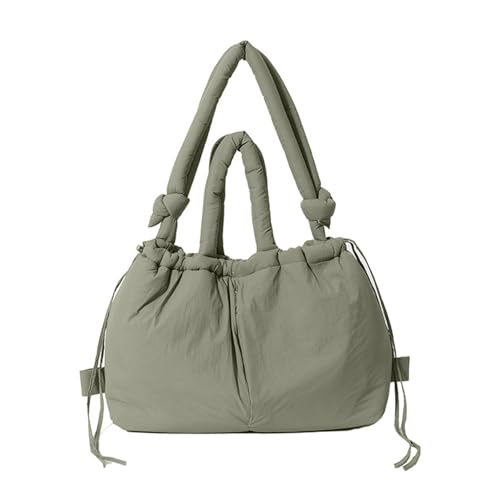 Solid Color Crossbody Bag Für Frauen Mode Rucksack Puffer Messenger Tasche Einfache Schultereinkaufsbörse Puffer Geldbeutel Schulter Großer Kapazität Rucksack Feste Farbkörpern Crossbody von ANMITI
