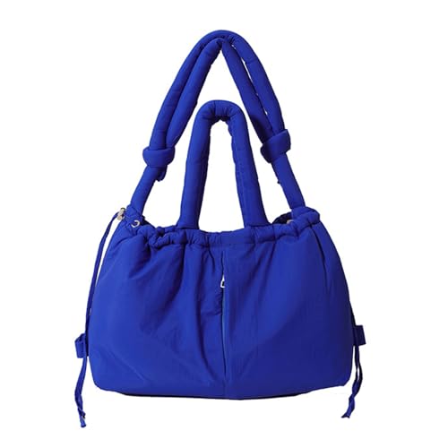 Solid Color Crossbody Bag Für Frauen Mode Rucksack Puffer Messenger Tasche Einfache Schultereinkaufsbörse Puffer Geldbeutel Schulter Großer Kapazität Rucksack Feste Farbkörpern Crossbody von ANMITI