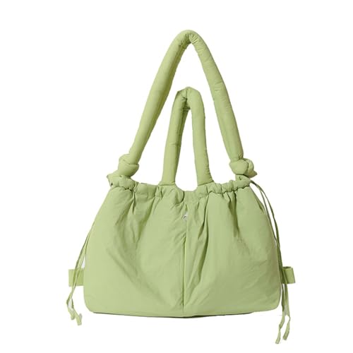 Solid Color Crossbody Bag Für Frauen Mode Rucksack Puffer Messenger Tasche Einfache Schultereinkaufsbörse Puffer Geldbeutel Schulter Großer Kapazität Rucksack Feste Farbkörpern Crossbody von ANMITI