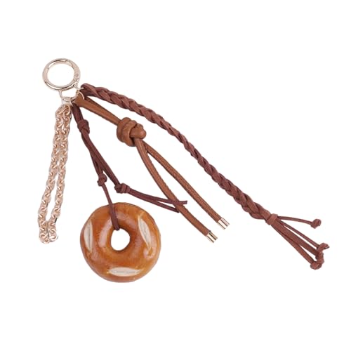 Tragbarer Schlüsselhalter Fashion Bag Charm Accessoire Praktische Gewebte Kabelbas Anhänger Geldbörse Ornament Für Den Täglichen Wesentlichen Mehrzweck Rucksack Keychain von ANMITI