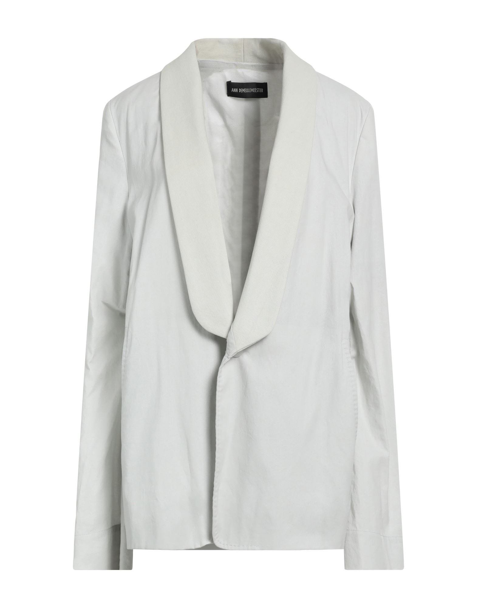 ANN DEMEULEMEESTER Blazer Damen Hellgrau ANN DEMEULEMEESTER Blazer Damen Hellgrau von ANN DEMEULEMEESTER