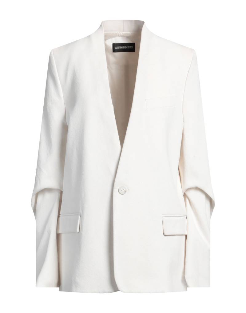 ANN DEMEULEMEESTER Blazer Damen Weiß von ANN DEMEULEMEESTER