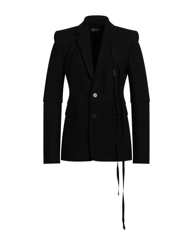 ANN DEMEULEMEESTER Blazer Herren Schwarz von ANN DEMEULEMEESTER
