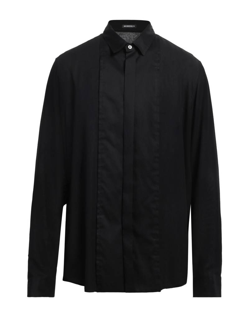 ANN DEMEULEMEESTER Hemd Herren Schwarz von ANN DEMEULEMEESTER