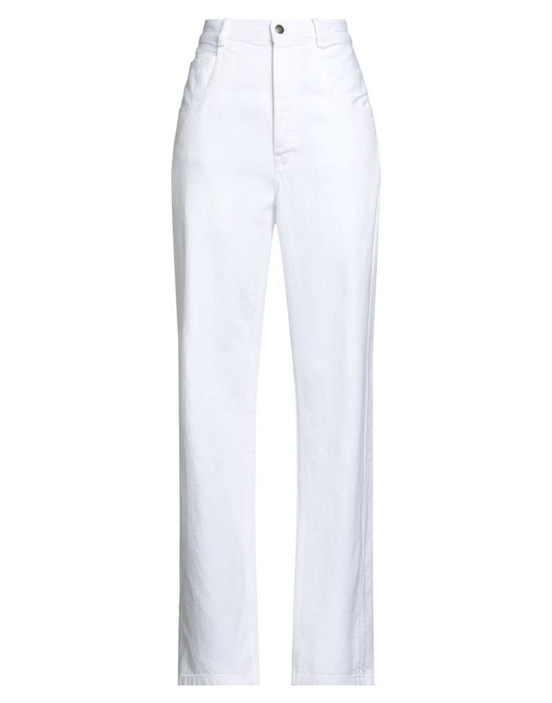 ANN DEMEULEMEESTER Hose Damen Weiß von ANN DEMEULEMEESTER