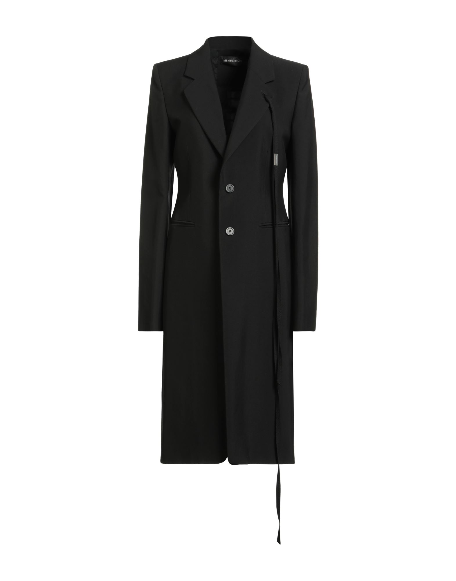 ANN DEMEULEMEESTER Jacke, Mantel & Trenchcoat Damen Schwarz von ANN DEMEULEMEESTER