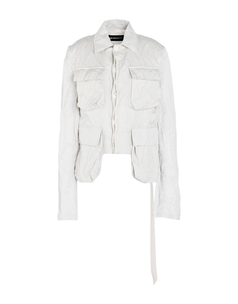 ANN DEMEULEMEESTER Jacke & Anorak Damen Hellgrau von ANN DEMEULEMEESTER