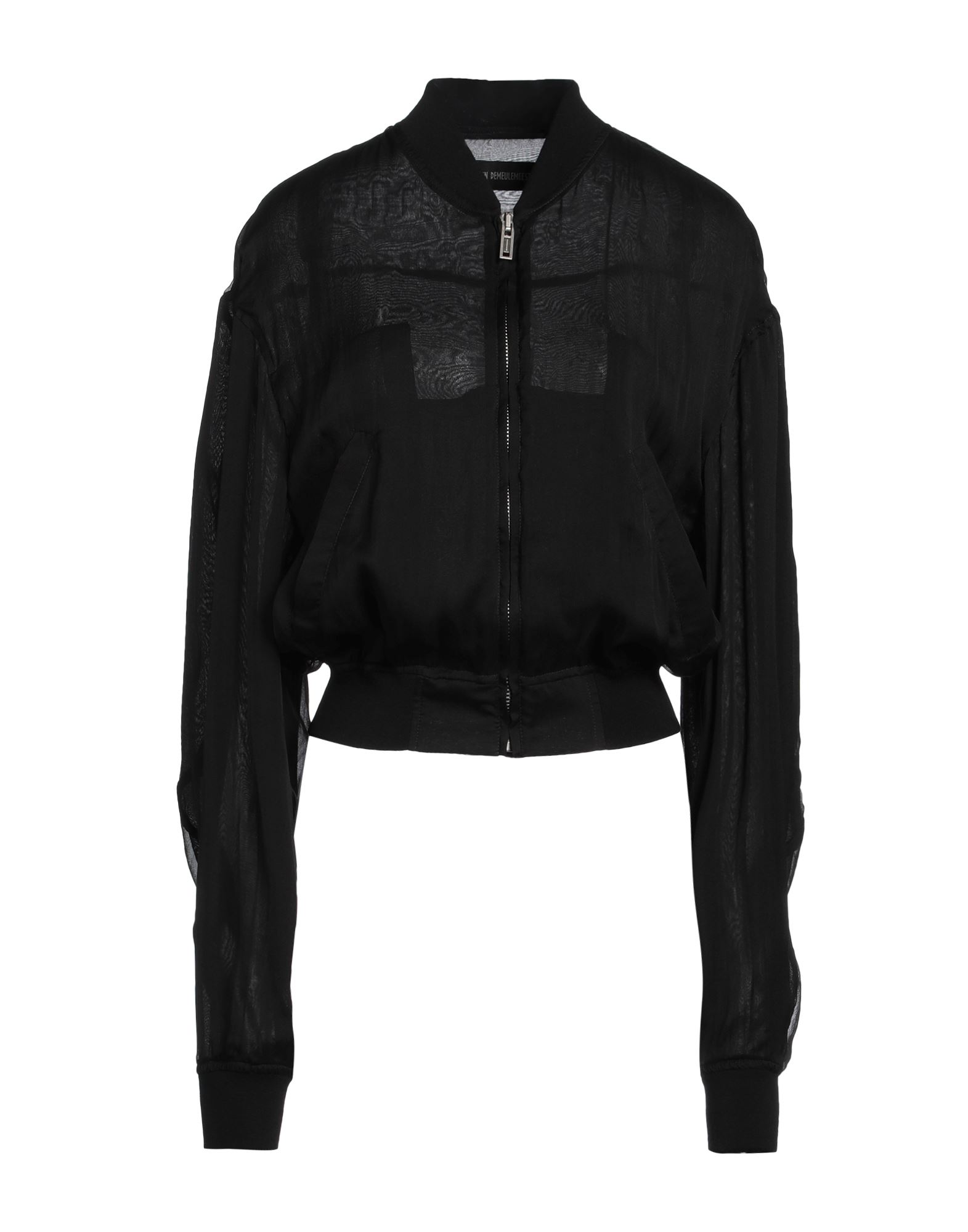 ANN DEMEULEMEESTER Jacke & Anorak Damen Schwarz von ANN DEMEULEMEESTER