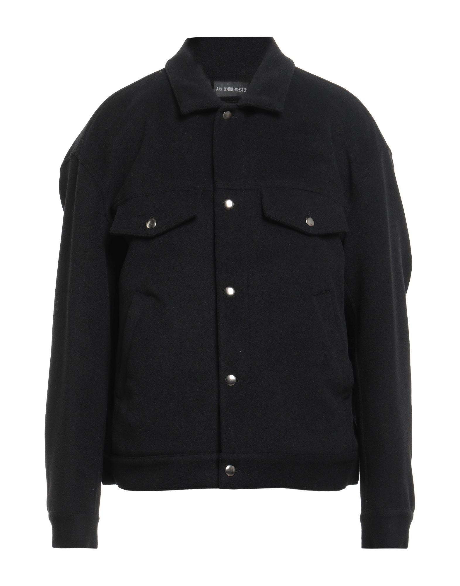 ANN DEMEULEMEESTER Jacke & Anorak Herren Schwarz von ANN DEMEULEMEESTER