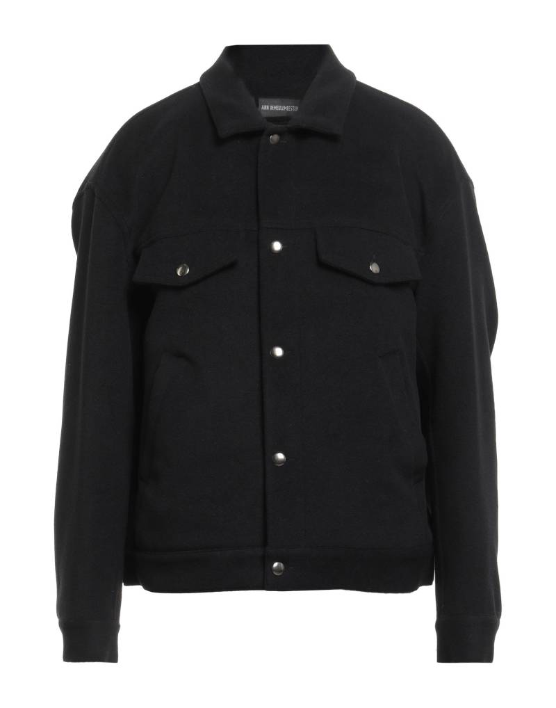 ANN DEMEULEMEESTER Jacke & Anorak Herren Schwarz von ANN DEMEULEMEESTER