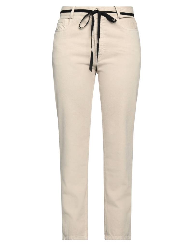 ANN DEMEULEMEESTER Jeanshose Damen Sand von ANN DEMEULEMEESTER