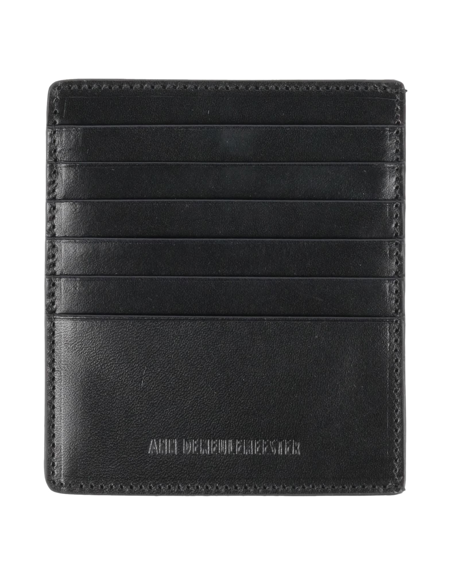 ANN DEMEULEMEESTER Kartenetui Herren Schwarz von ANN DEMEULEMEESTER