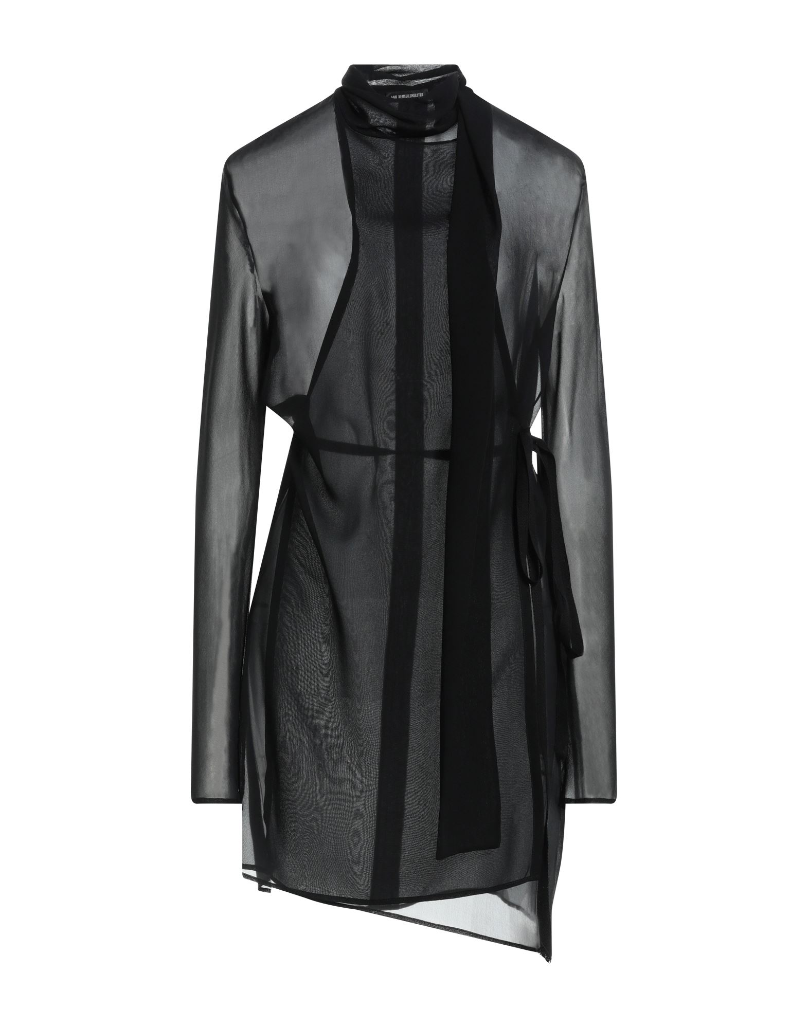 ANN DEMEULEMEESTER Mini-kleid Damen Schwarz von ANN DEMEULEMEESTER