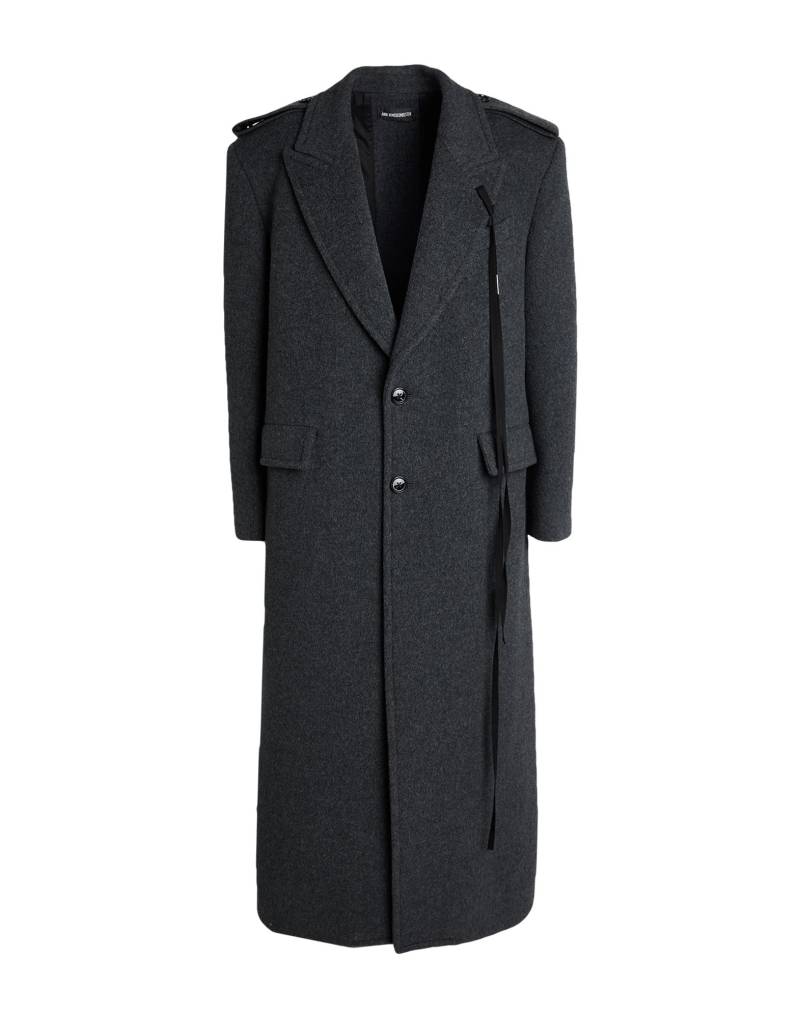 ANN DEMEULEMEESTER Mantel Herren Braungrau von ANN DEMEULEMEESTER