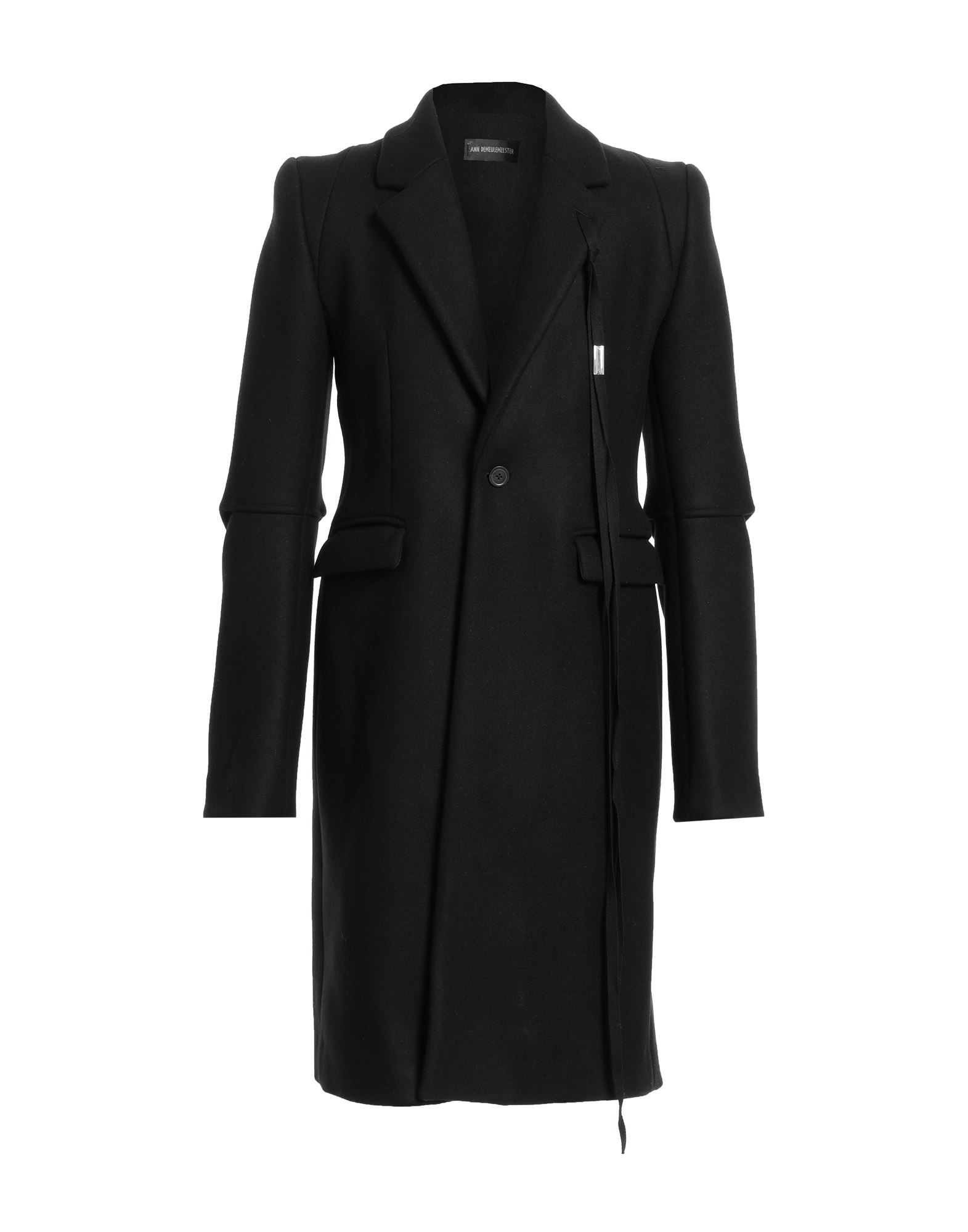 ANN DEMEULEMEESTER Mantel Herren Schwarz ANN DEMEULEMEESTER Mantel Herren Schwarz von ANN DEMEULEMEESTER