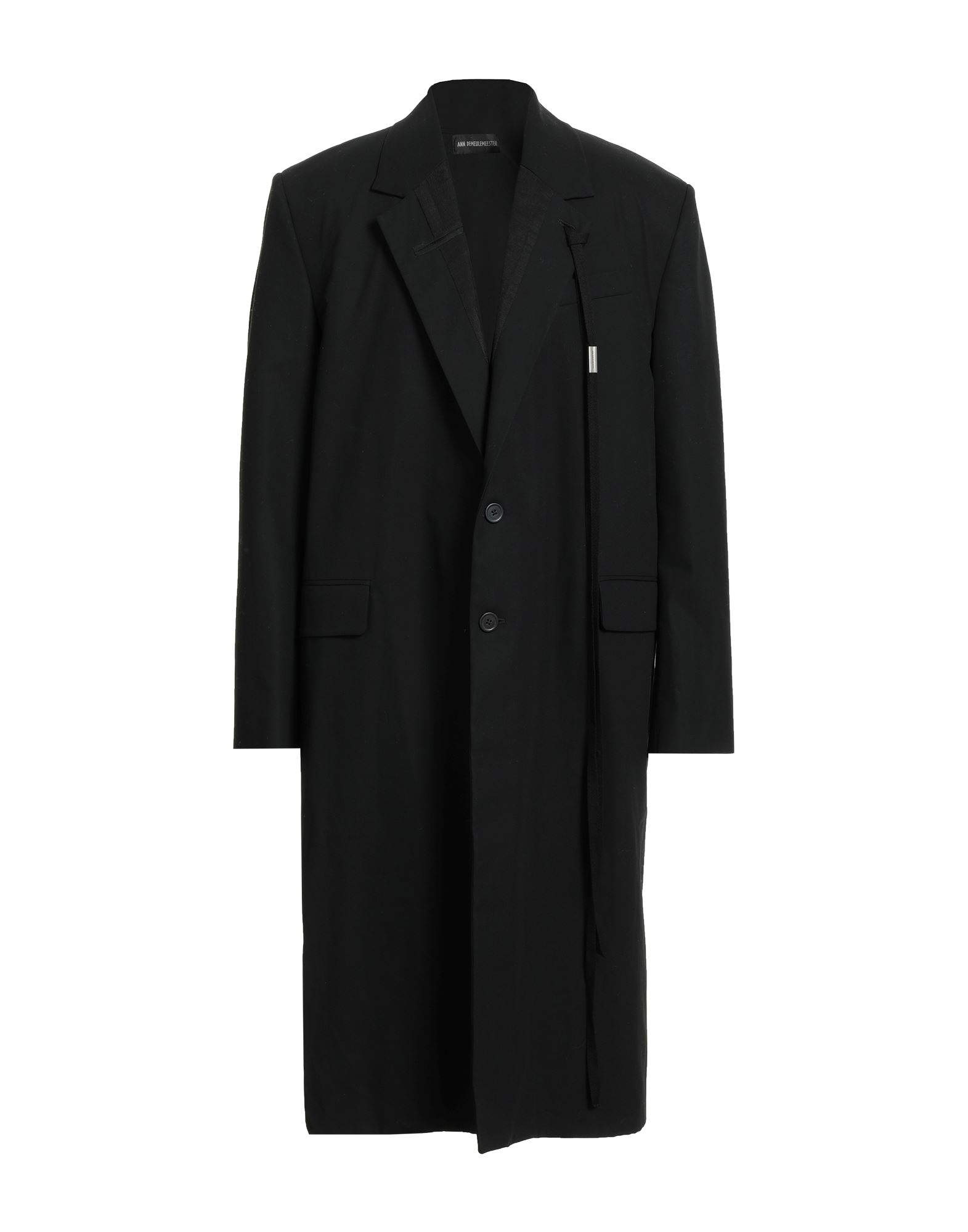 ANN DEMEULEMEESTER Mantel Herren Schwarz von ANN DEMEULEMEESTER