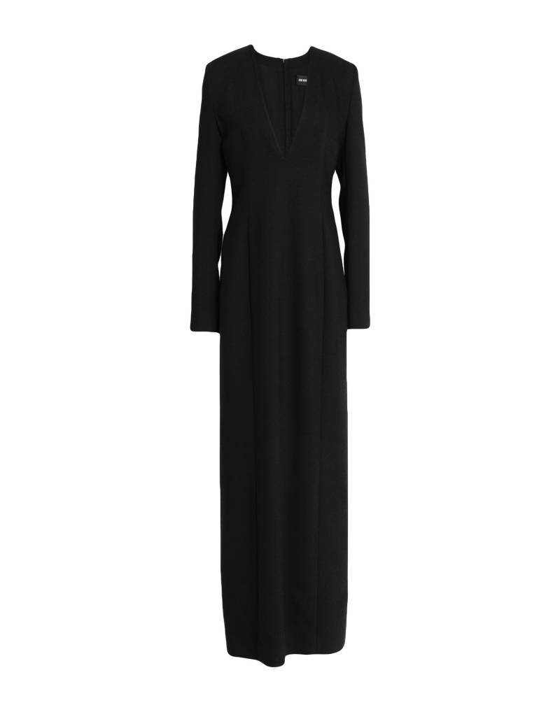 ANN DEMEULEMEESTER Maxi-kleid Damen Schwarz von ANN DEMEULEMEESTER
