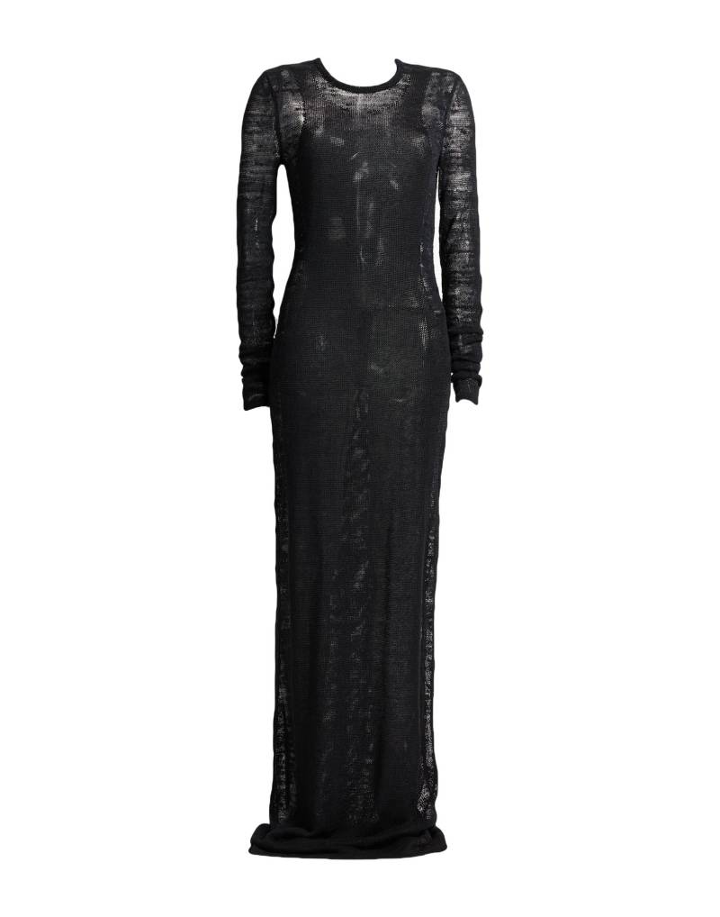 ANN DEMEULEMEESTER Maxi-kleid Damen Schwarz von ANN DEMEULEMEESTER