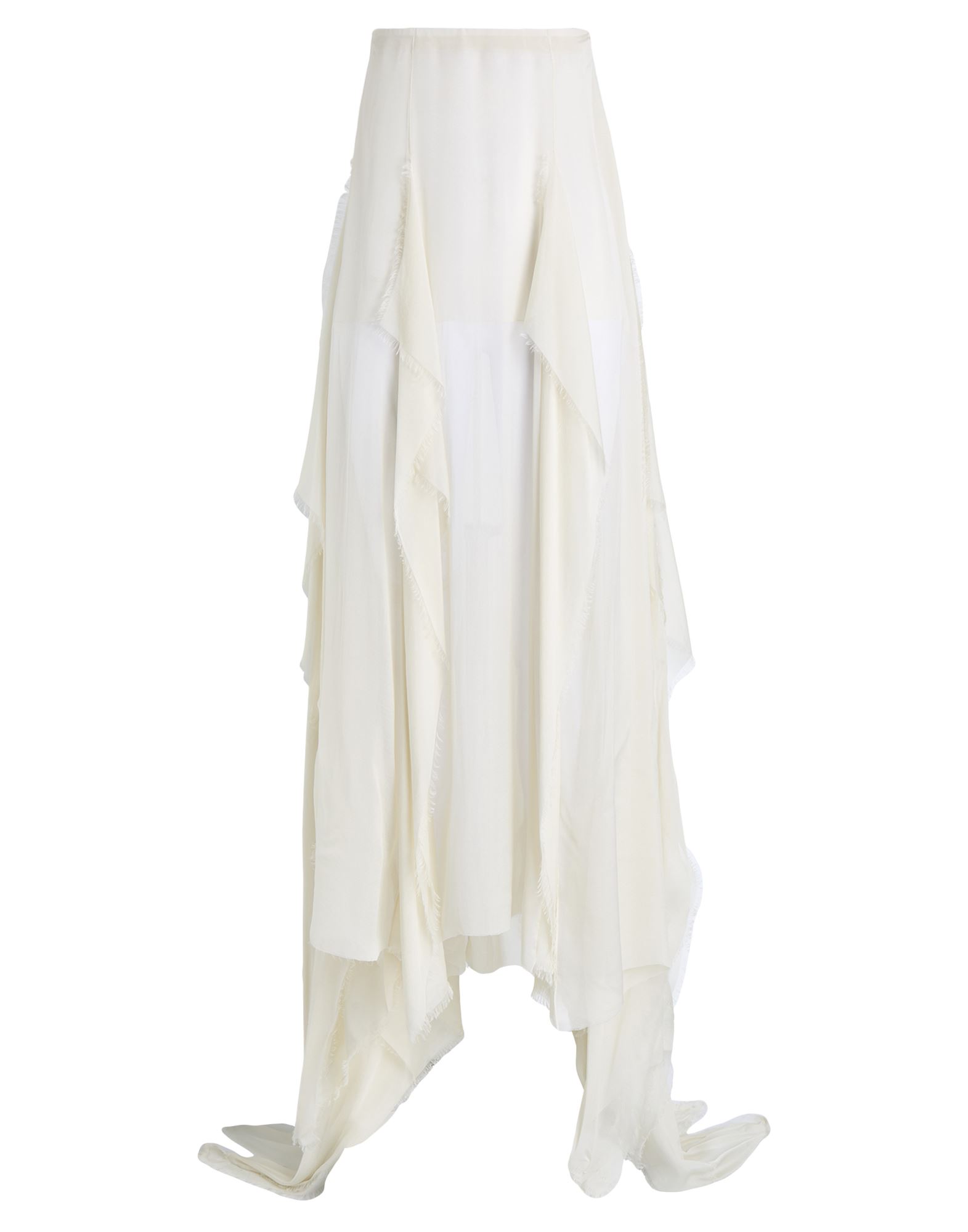 ANN DEMEULEMEESTER Maxi-rock Damen Elfenbein ANN DEMEULEMEESTER Maxi-rock Damen Elfenbein von ANN DEMEULEMEESTER