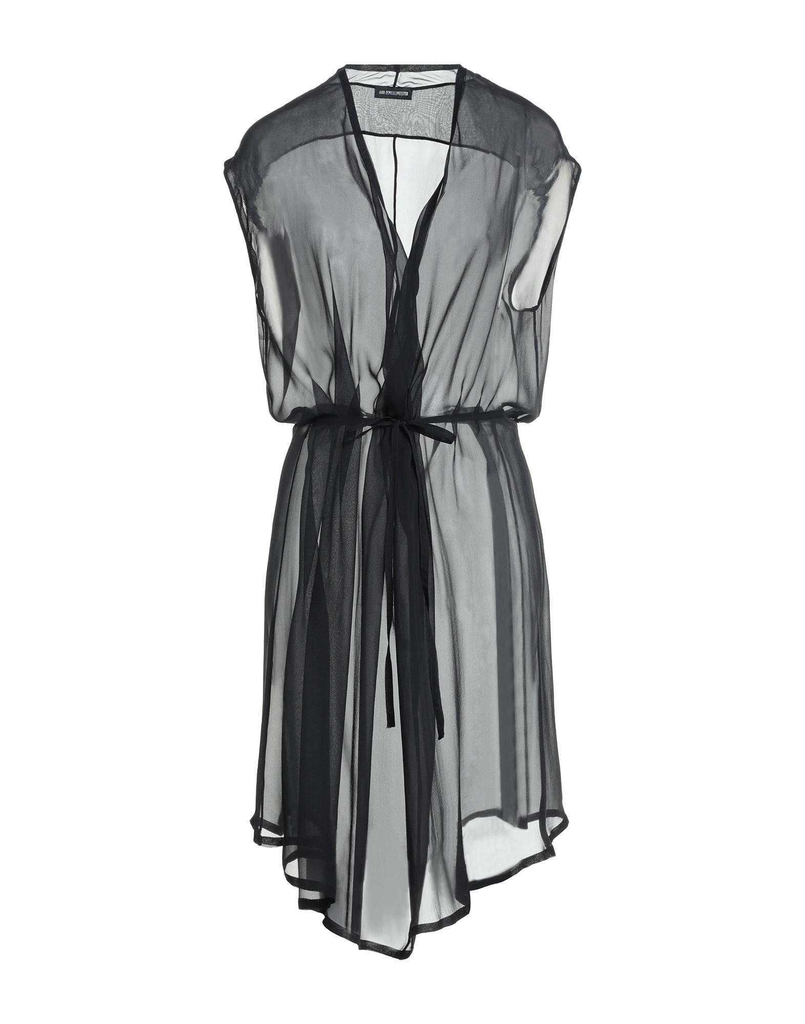 ANN DEMEULEMEESTER Midi-kleid Damen Schwarz von ANN DEMEULEMEESTER