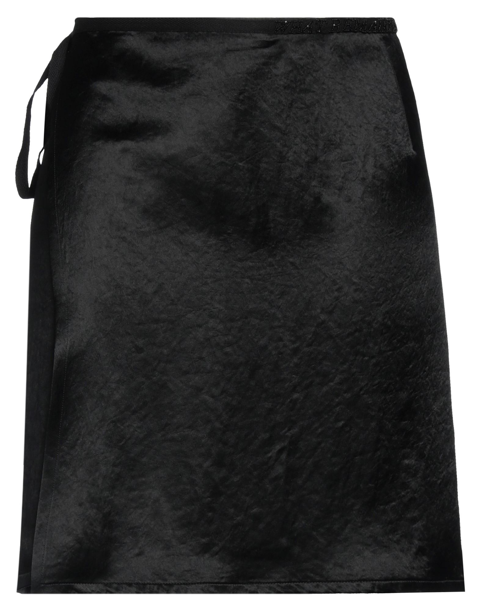 ANN DEMEULEMEESTER Minirock Damen Schwarz von ANN DEMEULEMEESTER