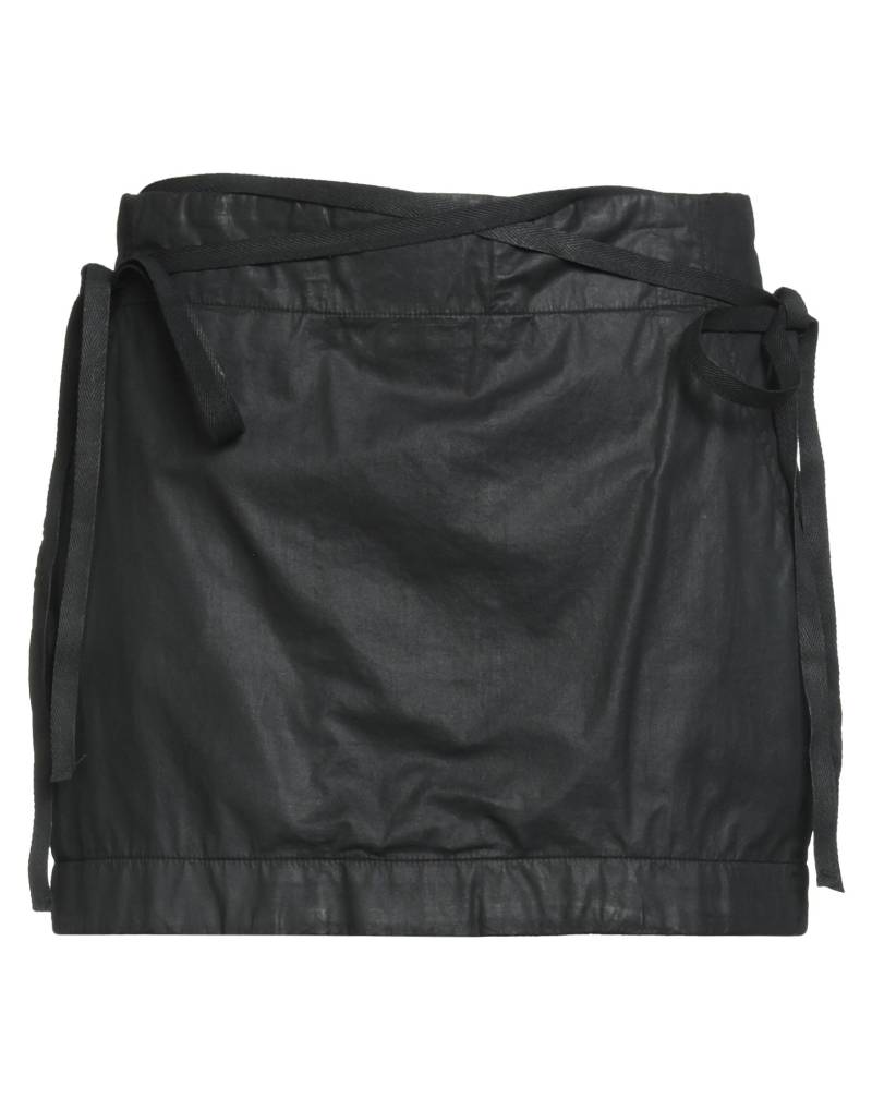 ANN DEMEULEMEESTER Minirock Damen Schwarz von ANN DEMEULEMEESTER