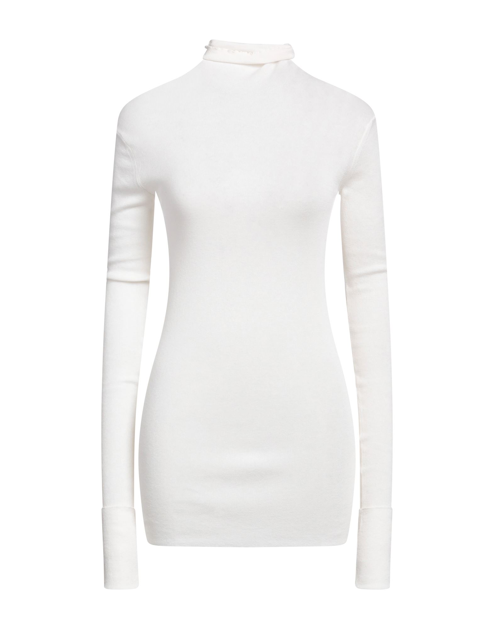 ANN DEMEULEMEESTER Rollkragenpullover Damen Elfenbein von ANN DEMEULEMEESTER