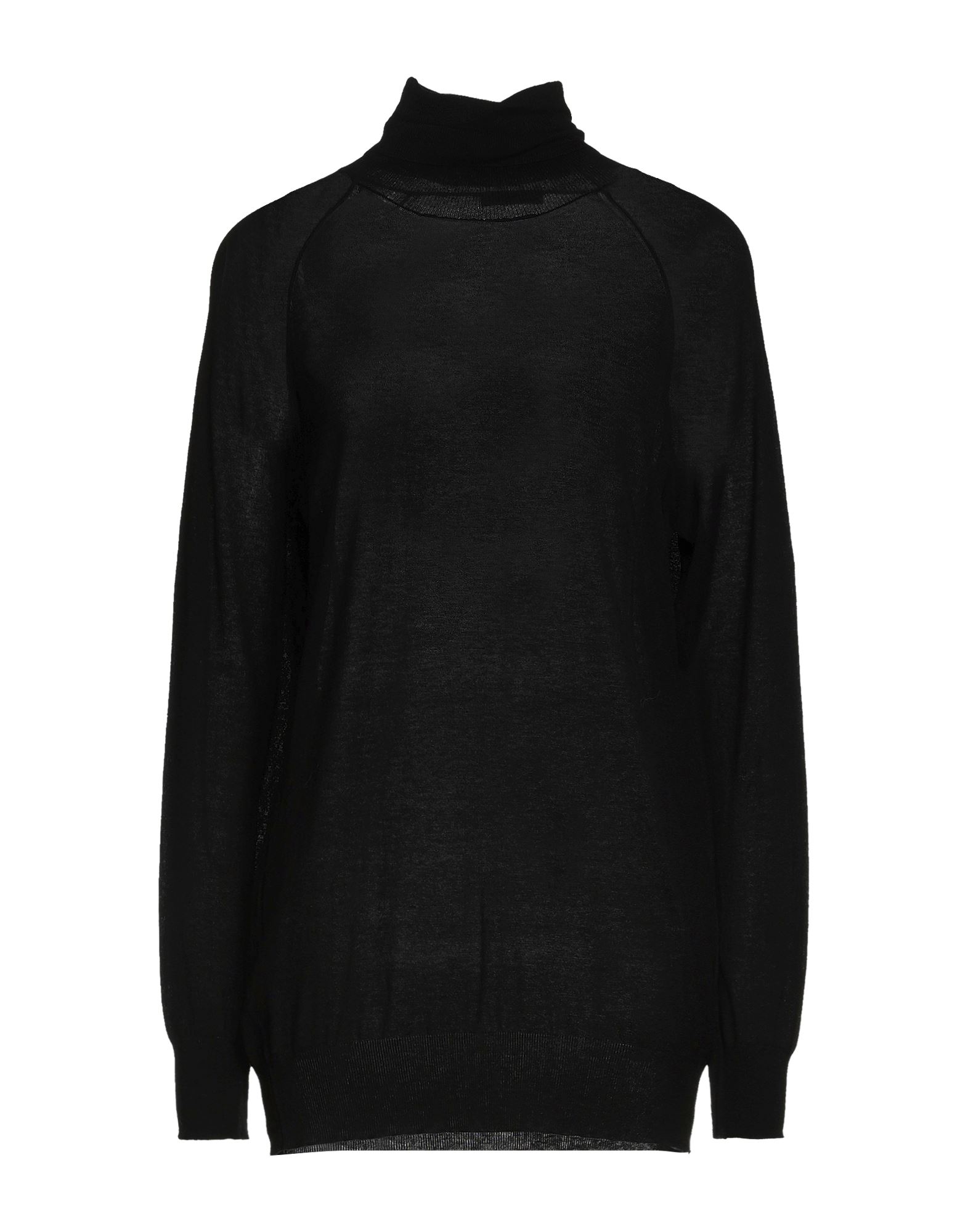 ANN DEMEULEMEESTER Rollkragenpullover Damen Schwarz von ANN DEMEULEMEESTER