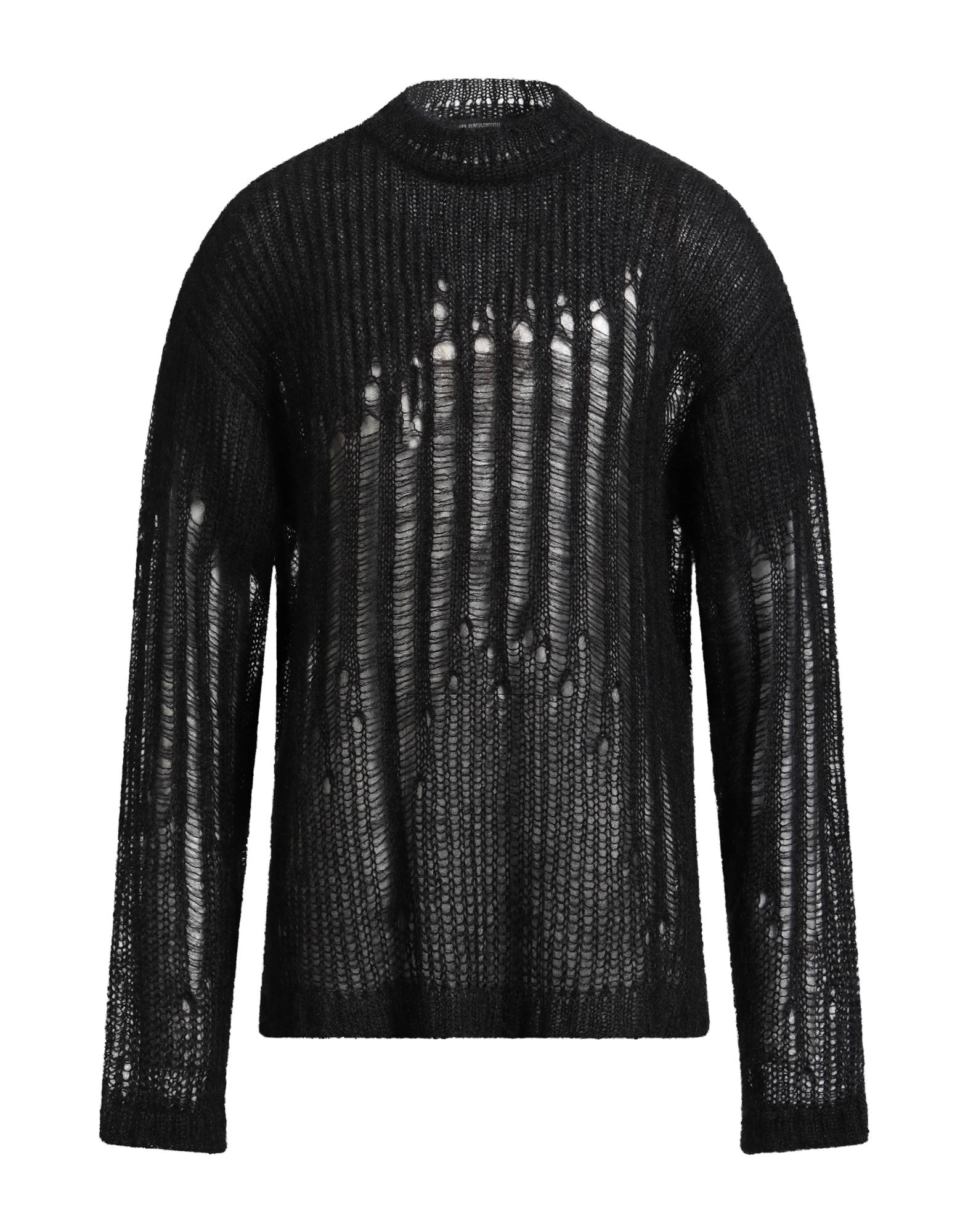 ANN DEMEULEMEESTER Rollkragenpullover Herren Schwarz ANN DEMEULEMEESTER Rollkragenpullover Herren Schwarz von ANN DEMEULEMEESTER
