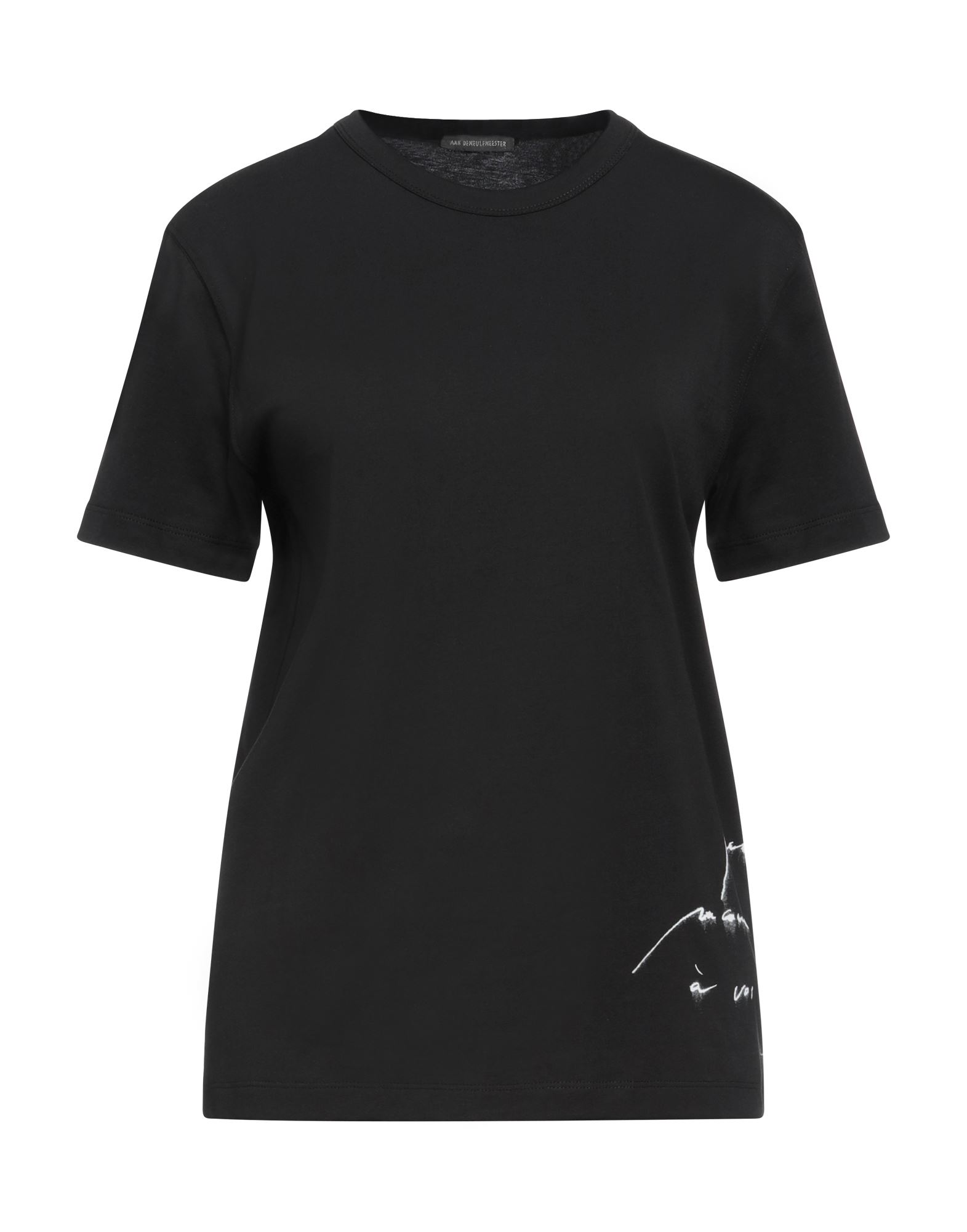 ANN DEMEULEMEESTER T-shirts Damen Schwarz von ANN DEMEULEMEESTER