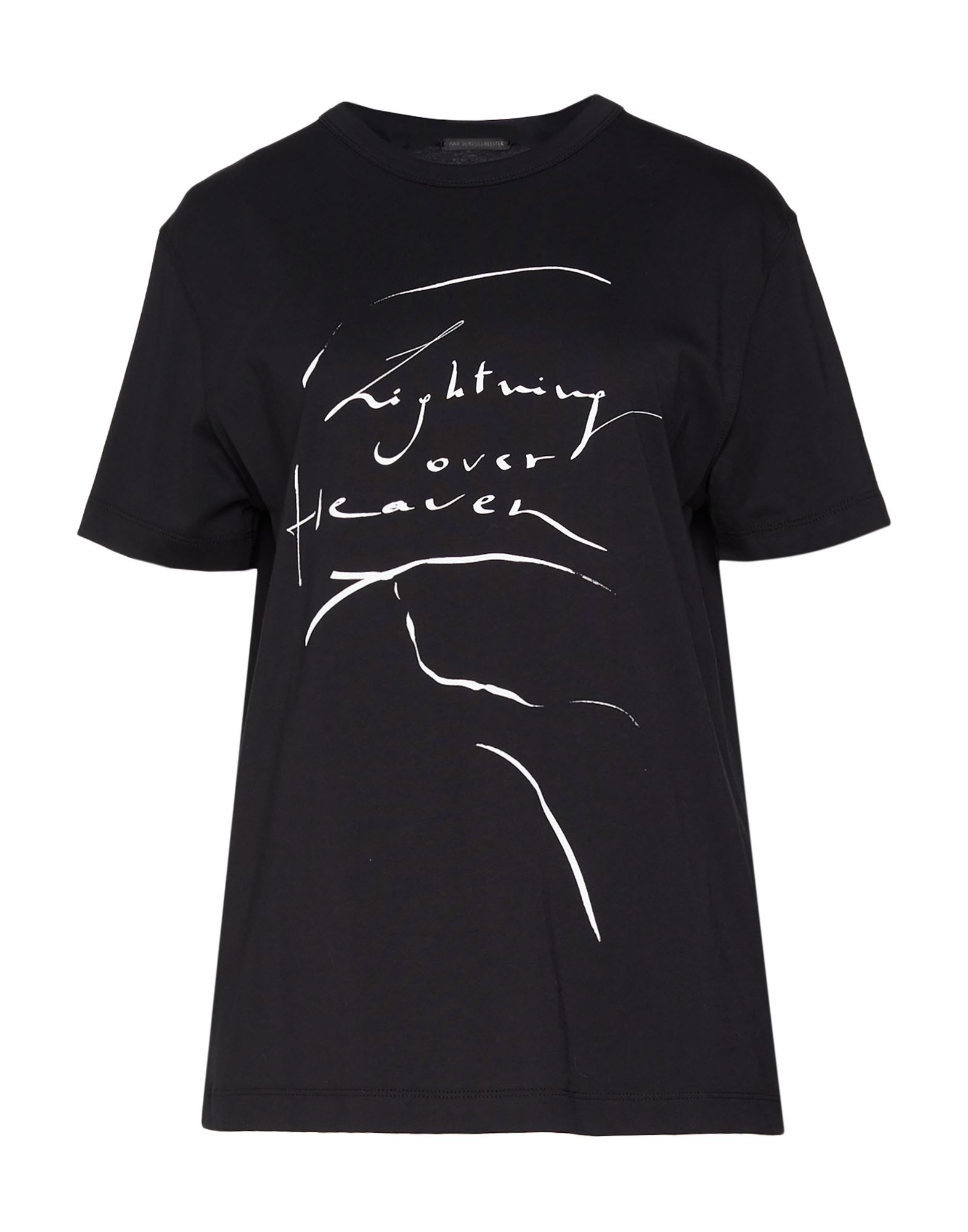 ANN DEMEULEMEESTER T-shirts Damen Schwarz von ANN DEMEULEMEESTER