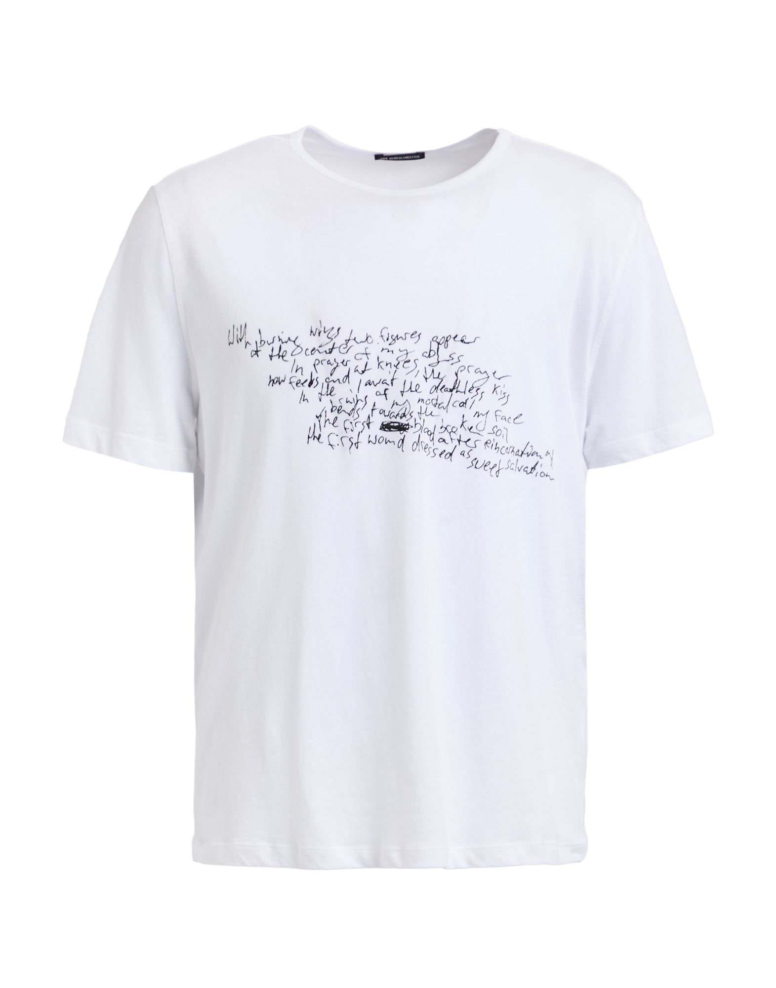 ANN DEMEULEMEESTER T-shirts Herren Weiß von ANN DEMEULEMEESTER
