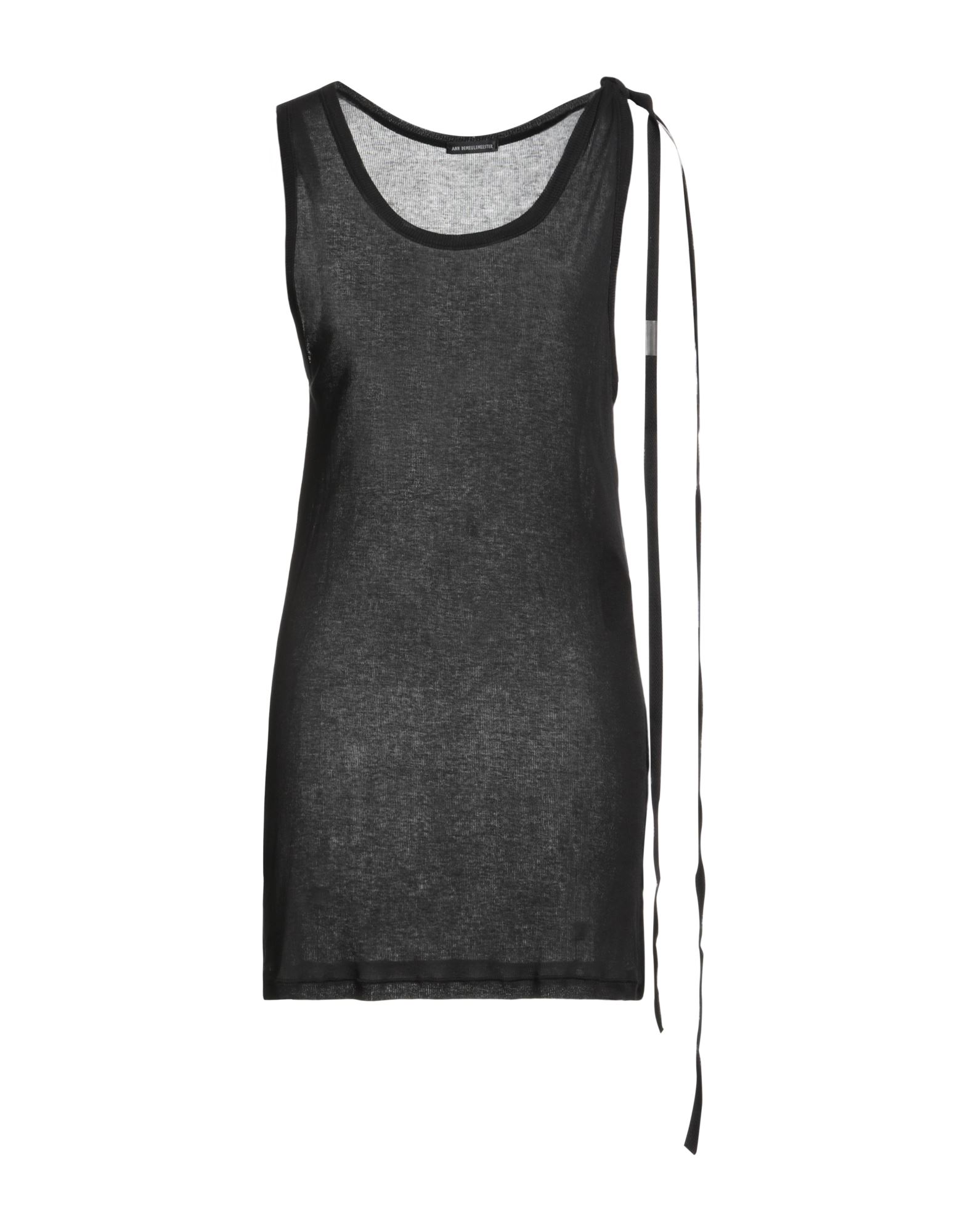 ANN DEMEULEMEESTER Tank Top Damen Schwarz ANN DEMEULEMEESTER Tank Top Damen Schwarz von ANN DEMEULEMEESTER