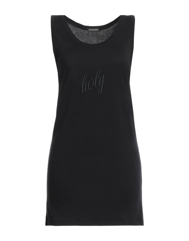 ANN DEMEULEMEESTER Tank Top Damen Schwarz von ANN DEMEULEMEESTER