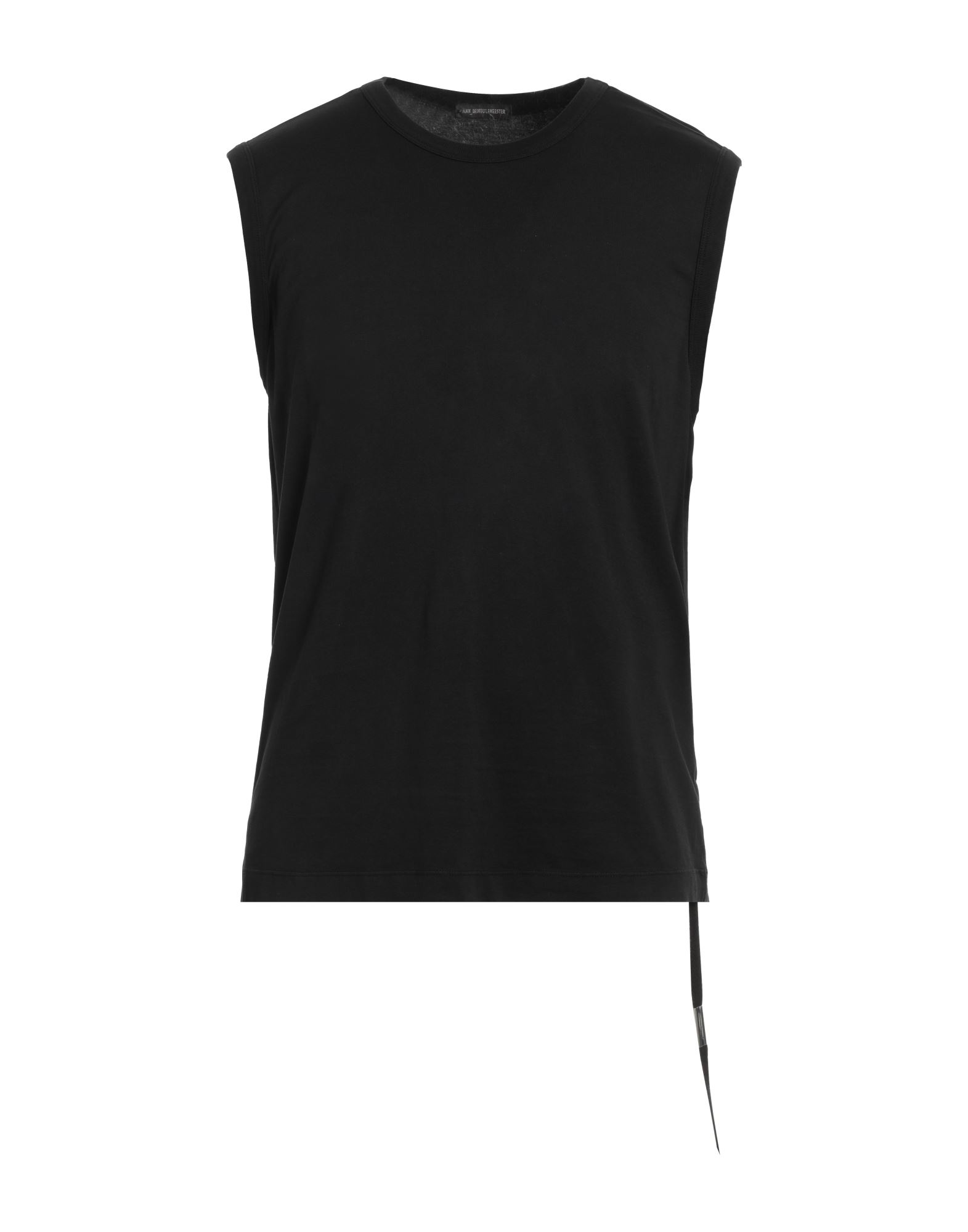 ANN DEMEULEMEESTER Tank Top Herren Schwarz von ANN DEMEULEMEESTER