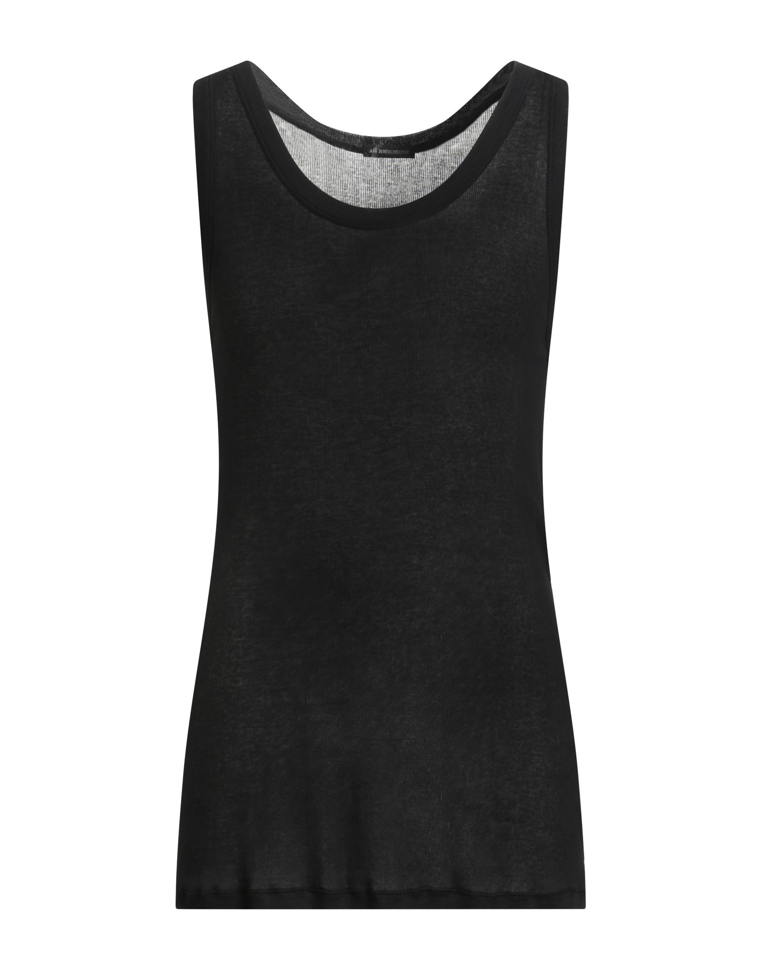 ANN DEMEULEMEESTER Tank Top Herren Schwarz von ANN DEMEULEMEESTER
