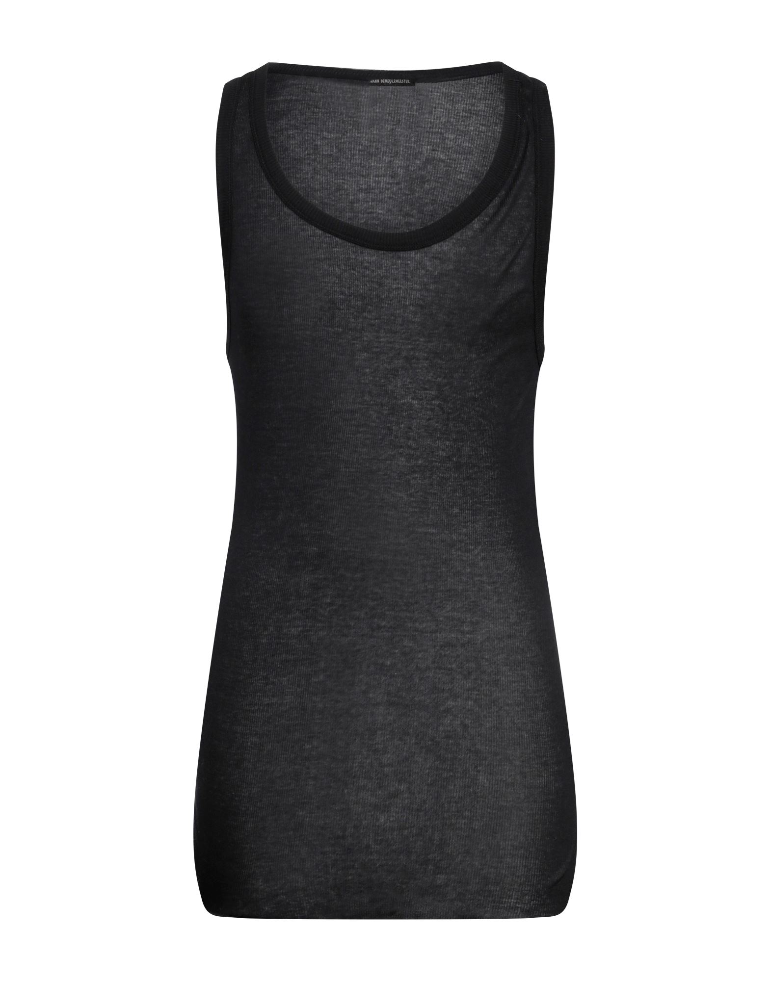 ANN DEMEULEMEESTER Tank Top Herren Schwarz von ANN DEMEULEMEESTER