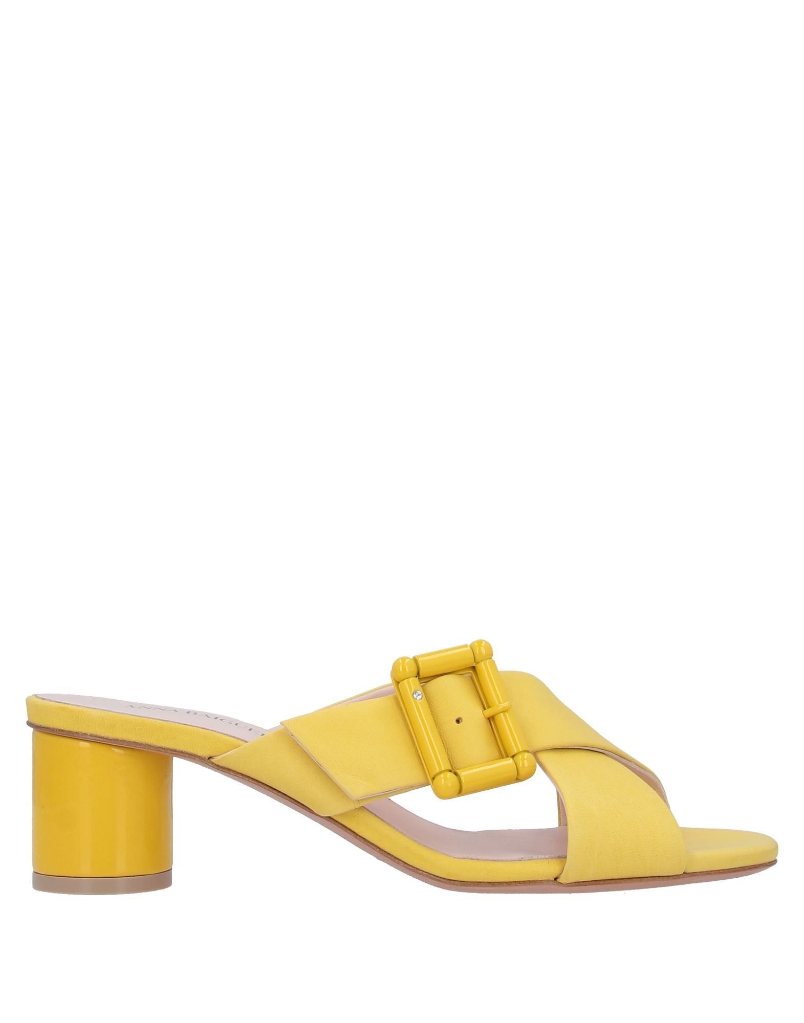 ANNA BAIGUERA Sandale Damen Gelb von ANNA BAIGUERA