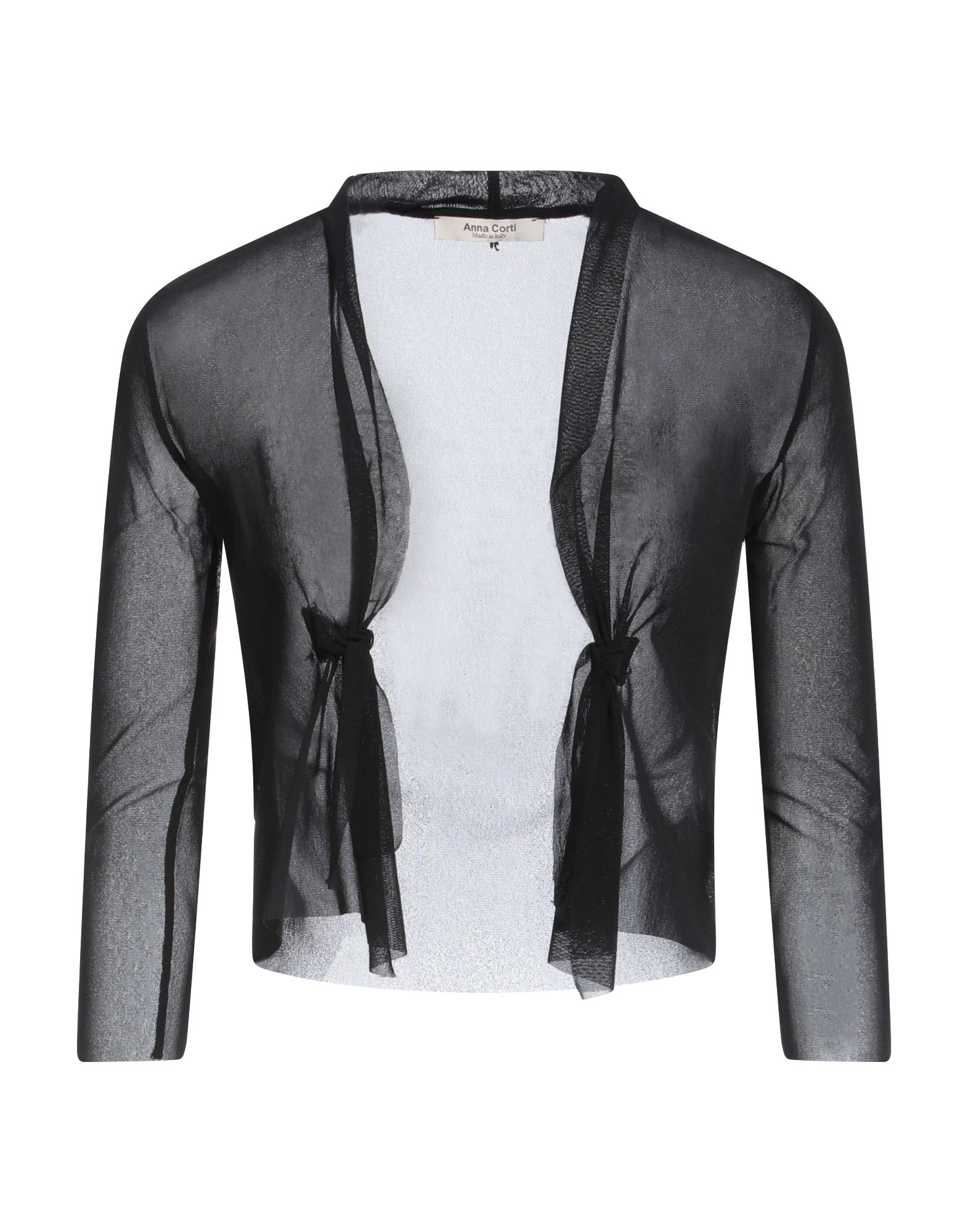 ANNA CORTI Strickjacke Damen Schwarz von ANNA CORTI