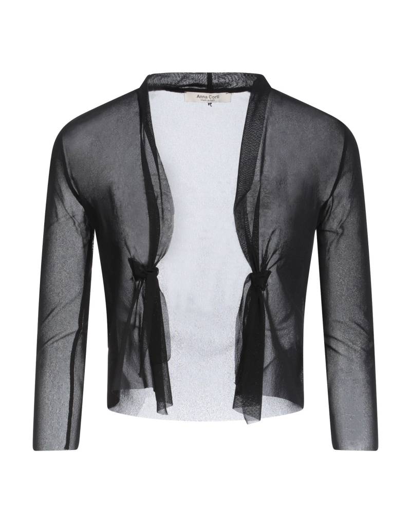 ANNA CORTI Strickjacke Damen Schwarz von ANNA CORTI