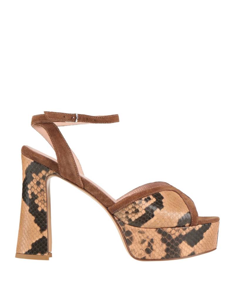 ANNA F. Sandale Damen Braun von ANNA F.