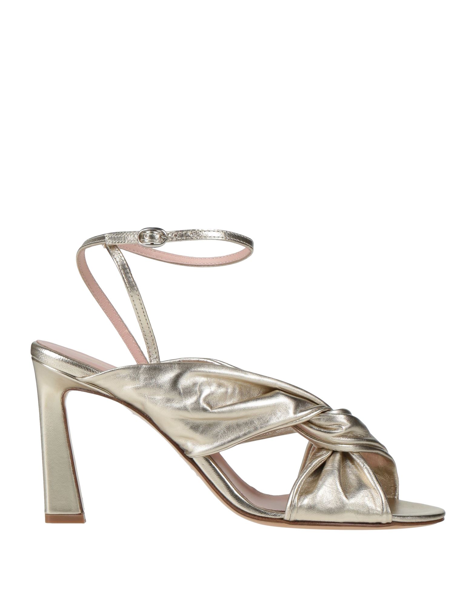 ANNA F. Sandale Damen Platin von ANNA F.